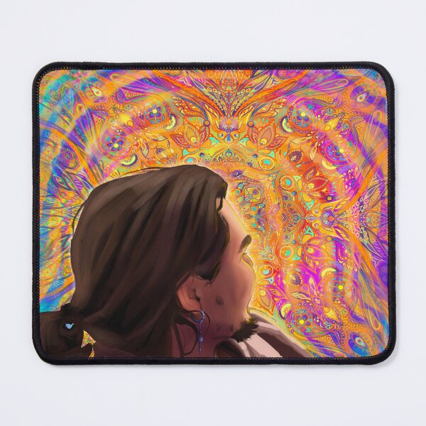 Item preview, The beautiful man with his magical colors aura designed and sold by Azasart.
