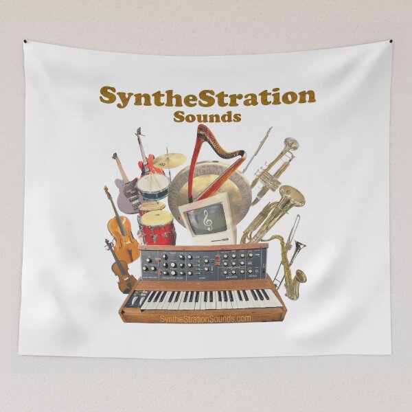 Item preview, Synthestration Sounds Classic -  For Light Backgrounds designed and sold by The Imagination Source™.