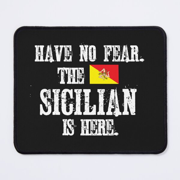 Item preview, Flag of Sicily Have No Fear The Sicilian Is Here. designed and sold by obedtheartist.