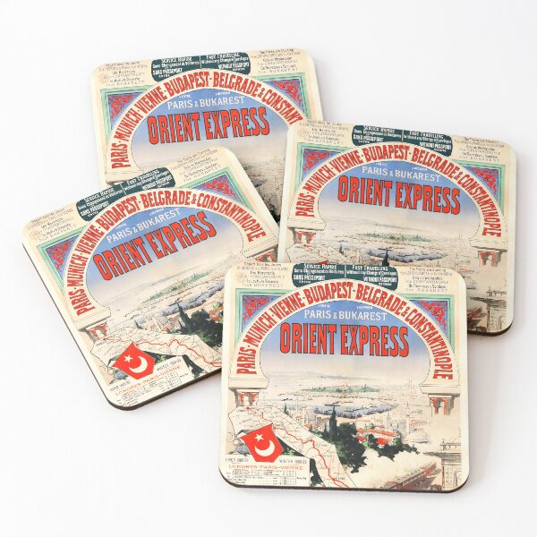 Item preview, HD. Orient Express Travel Poster. 1888. High definition designed and sold by MINDTHECHERRY.