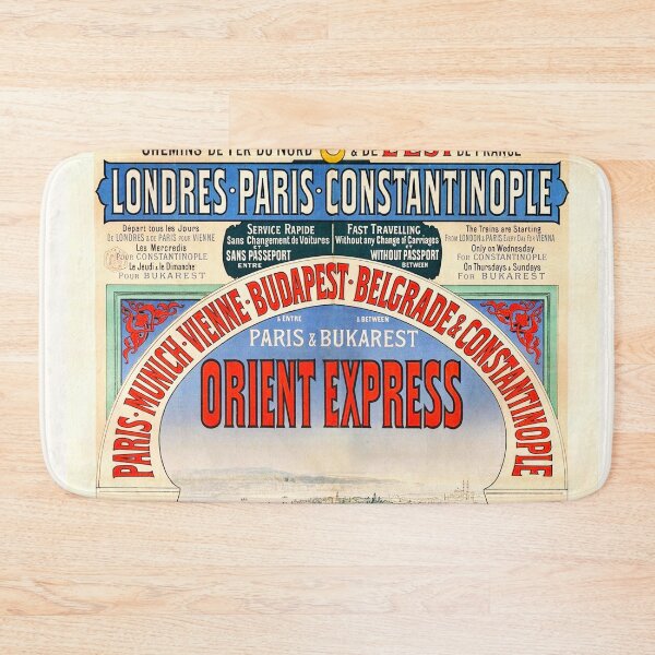 Item preview, HD. Orient Express Travel Poster. 1888. High definition designed and sold by MINDTHECHERRY.