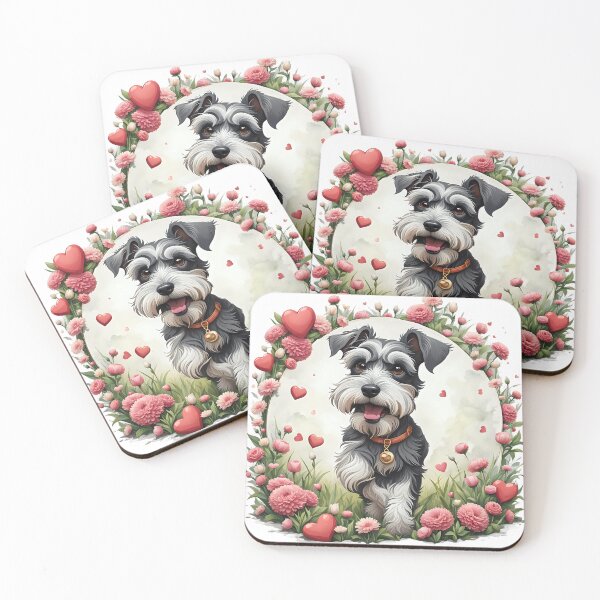 Artikelvorschau, Niedlicher verspielter Mini-Schnauzer entworfen und verkauft von Kaleddis.