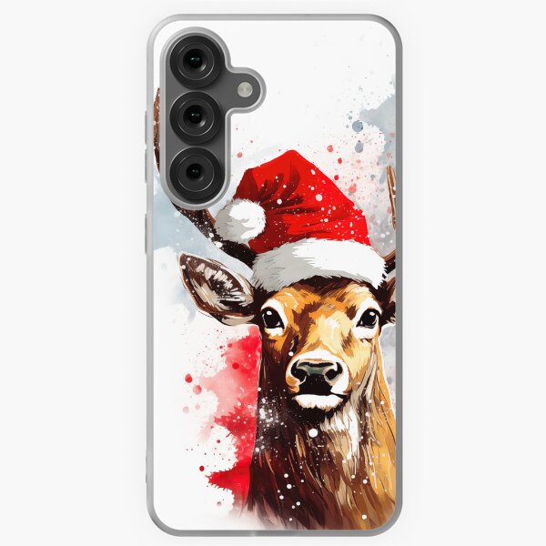 Item preview, Santa's Christmas Reindeer designed and sold by MCGrafxStudio.