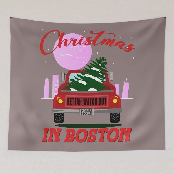 Item preview, Christmas in Boston - Bettah Watch Out - Mass Hole designed and sold by Blended Designs ⭐⭐⭐⭐⭐.
