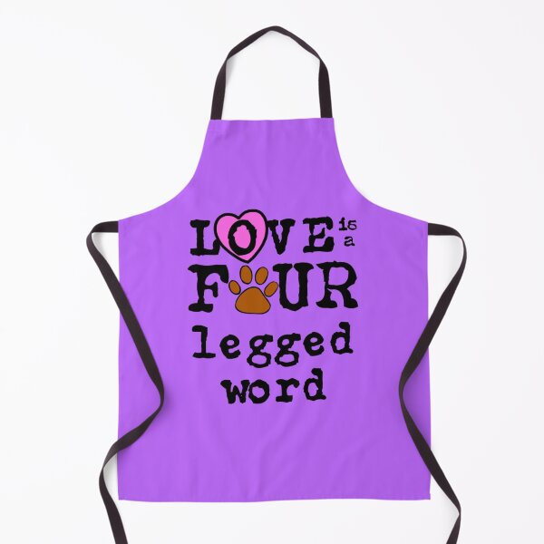 Item preview, Love is a Four Legged Word designed and sold by Mothrrr.