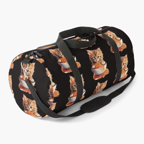 Item preview, sweet kitten eating spaghetti designed and sold by supersanko.