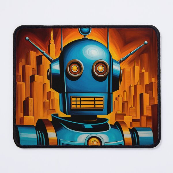 Item preview, Robot Portrait  designed and sold by RobotAIArt.