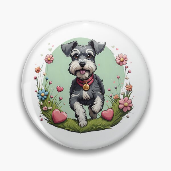 Artikelvorschau, Niedlicher verspielter Mini-Schnauzer entworfen und verkauft von Kaleddis.
