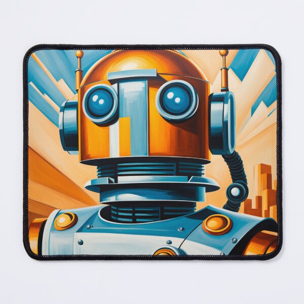 Item preview, Robot Portrait  designed and sold by RobotAIArt.