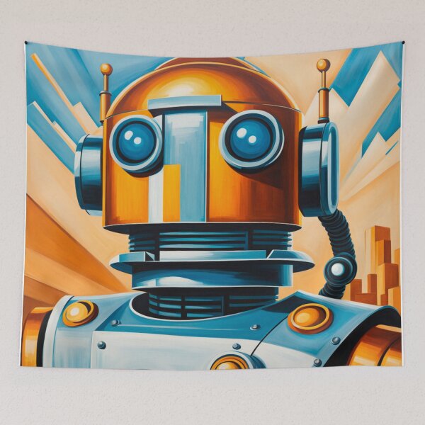 Item preview, Robot Portrait  designed and sold by RobotAIArt.