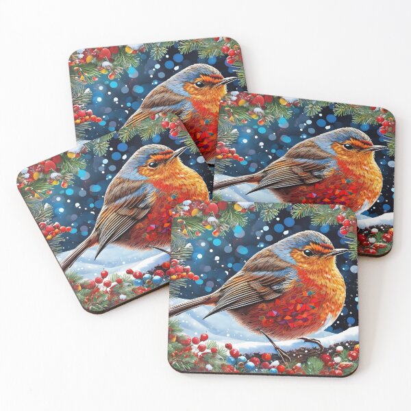 Item preview, Robin Redbreast 10 - Joyful Robin Fantasy designed and sold by Artekinium.