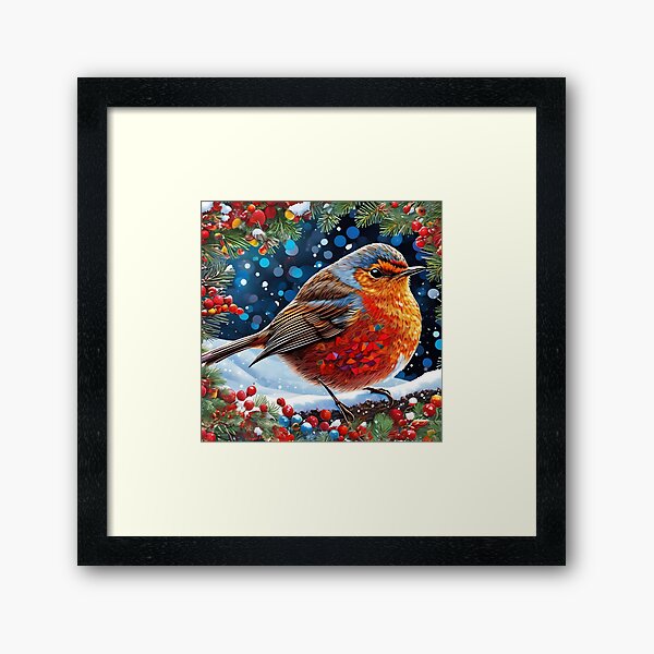 Aperçu de l'œuvre Robin Redbreast 10 - Joyeux Robin Fantasy créée et vendue par Artekinium.