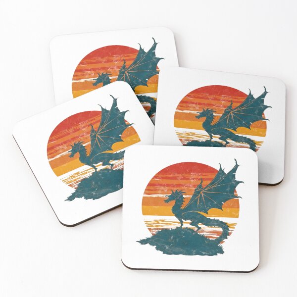 Item preview, Eternal Echoes: Vintage Sunset Dragon Grace designed and sold by DragonRealms.