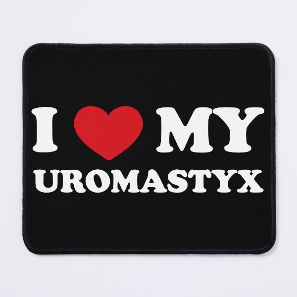 Item preview, Love Beyond Species: I love my Uromastyx /white/ designed and sold by EmeraldeaArt.