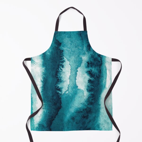 Item preview, Watercolour Prussian blue abstract designed and sold by Artbylees.