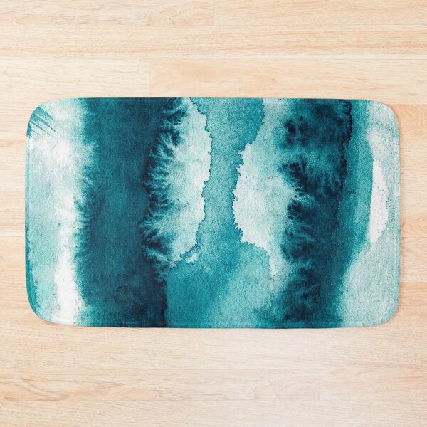 Item preview, Watercolour Prussian blue abstract designed and sold by Artbylees.