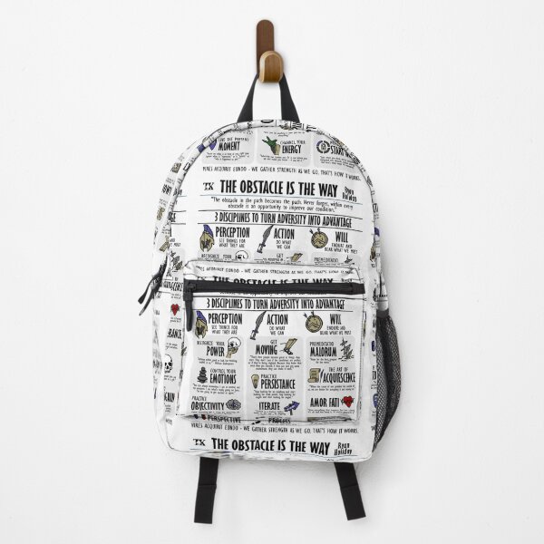 Item preview, The Obstacle is the way Visual Summary (Ryan Holiday) designed and sold by TKsuited.