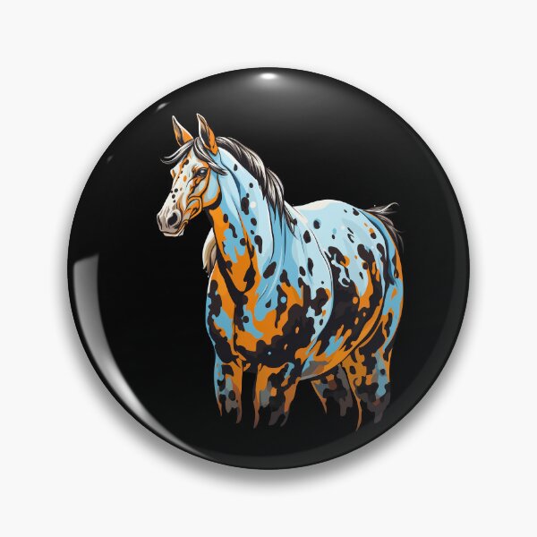 Item preview, Spotty appaloosa horse leopard, cute illustration  designed and sold by NBSStore.