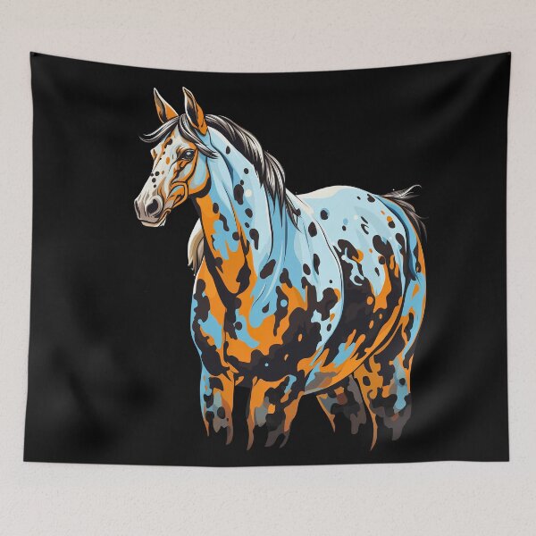 Item preview, Spotty appaloosa horse leopard, cute illustration  designed and sold by NBSStore.