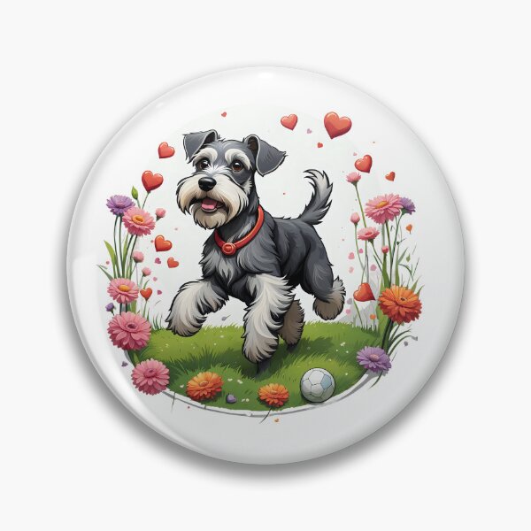 Artikelvorschau, Niedlicher verspielter Mini-Schnauzer entworfen und verkauft von Kaleddis.