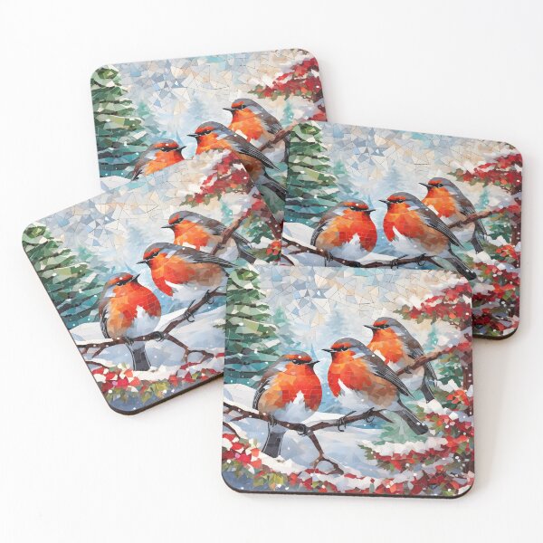 Item preview, Robin Redbreast 13 - Colourful Robin Delight designed and sold by Artekinium.