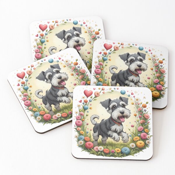 Artikelvorschau, Niedlicher verspielter Mini-Schnauzer entworfen und verkauft von Kaleddis.