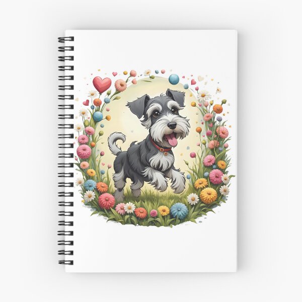 Item preview, Cute playful Mini Schnauzer designed and sold by Kaleddis.