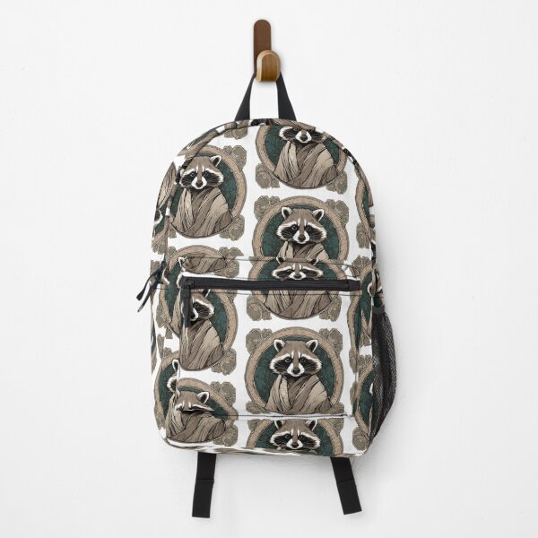 Item preview, Art Nouveau Raccoon designed and sold by LittleGoblinPrs.