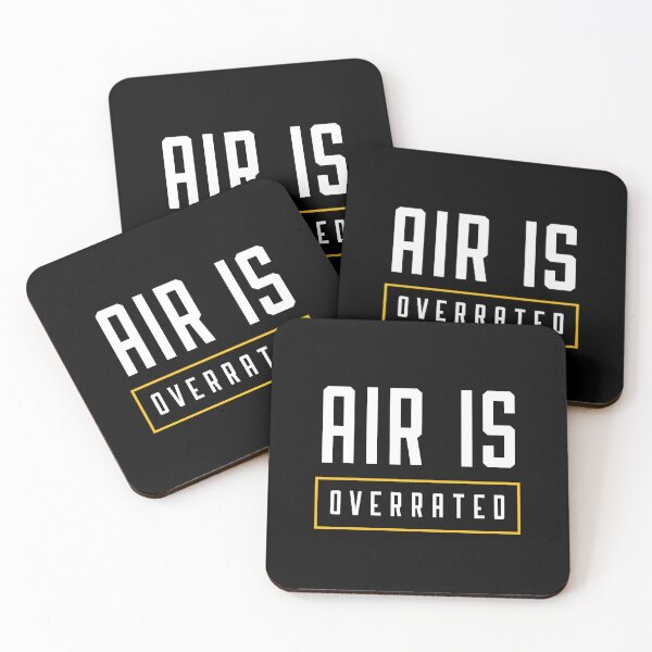 Item preview, air is overrated, funny graphics for diving addict designed and sold by in-leggings.