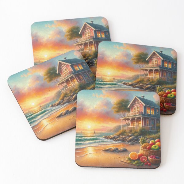 Item preview, House Nearby Seashore designed and sold by Paper Bee Gift Shop.