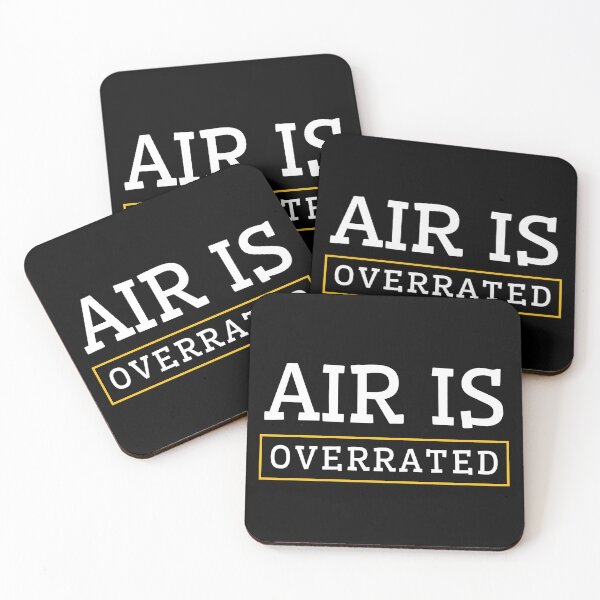 Item preview, air is overrated, funny graphics for diving addict designed and sold by in-leggings.