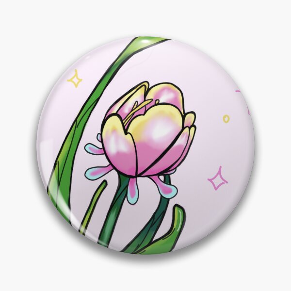 Item preview, Genshin Impact - Fountain Flowers - "Rose arc-en-ciel" / Rainbow Rose designed and sold by SakuraYoruki.