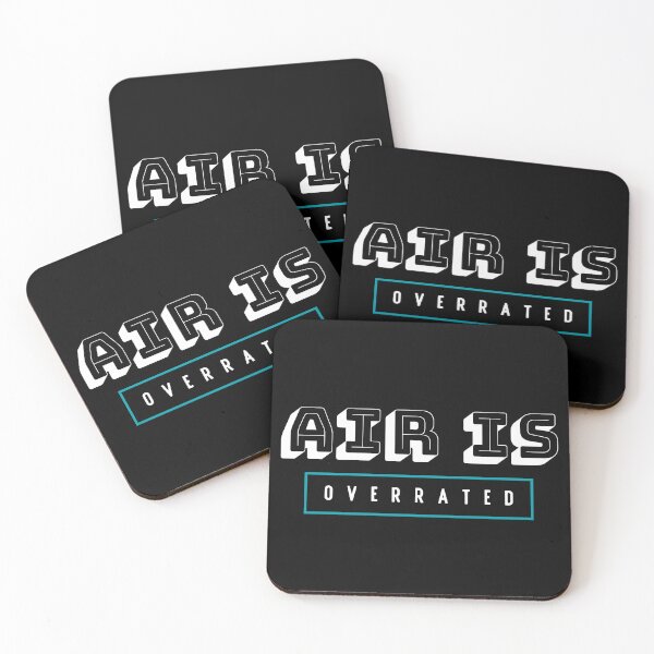 Item preview, air is overrated, funny graphics for diving addict designed and sold by in-leggings.