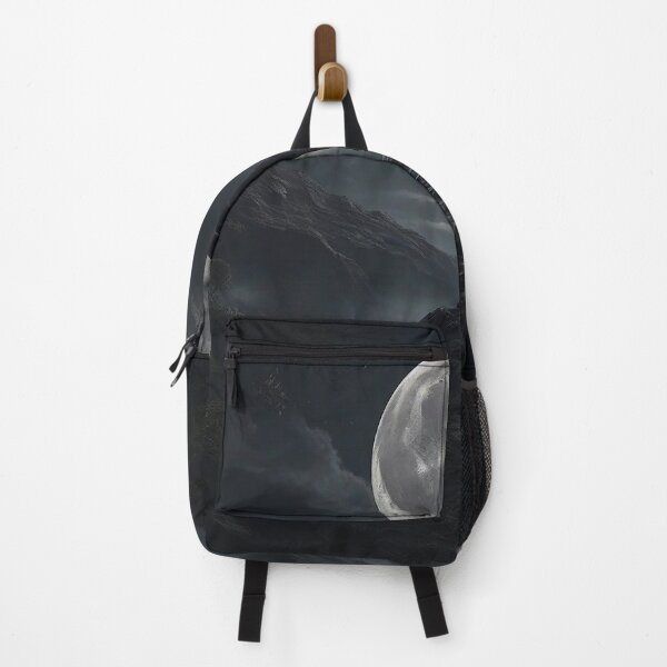 Item preview, Solitude under Moonlight - Lone Man Embracing the Nigh designed and sold by Fafa ND.