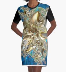 SILVINE FLOWER Graphic T-Shirt Dress