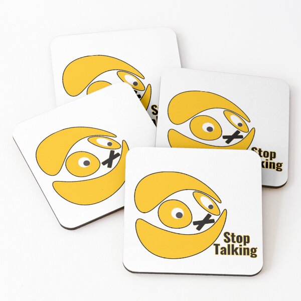 Item preview, Stop Talking designed and sold by Nunaprettyshop.
