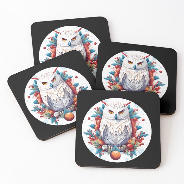 Item preview, Snowy Owl in Ornament, Love Owls designed and sold by Logiamerch.