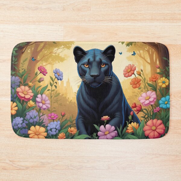Item preview, Mystical Panther in Enchanted Garden designed and sold by Nick Seidel.
