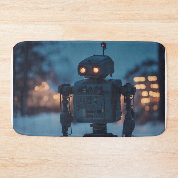 Aperçu de l'œuvre Robot rétro de science-fiction créée et vendue par ADP76.