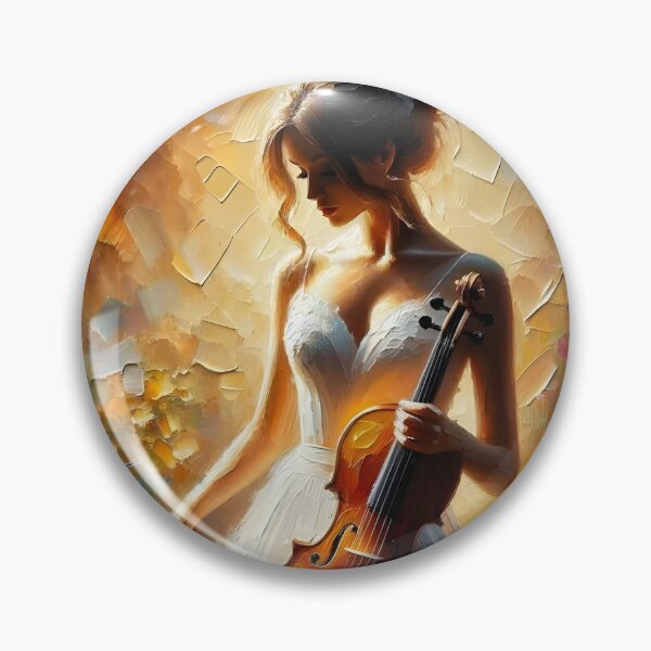 Item preview, Painting Woman playing violin designed and sold by PINKSOUL1977.