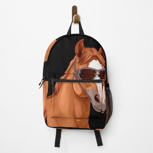 Item preview, Funny Brown Horse Wearing Sunglasses, Cute Illustration designed and sold by NBSStore.