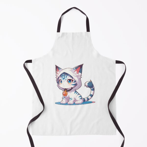Item preview, kawaii white tiger designed and sold by Targa-desing.