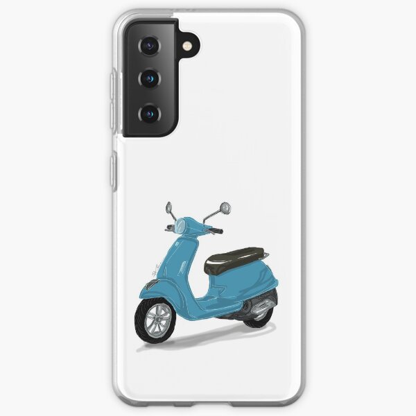 Blaue Vespa Samsung Galaxy Flexible Hülle