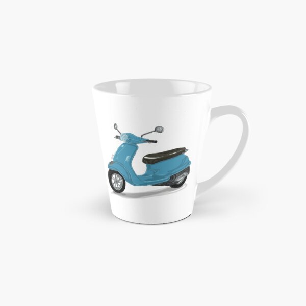 Blaue Vespa Tasse (konisch)