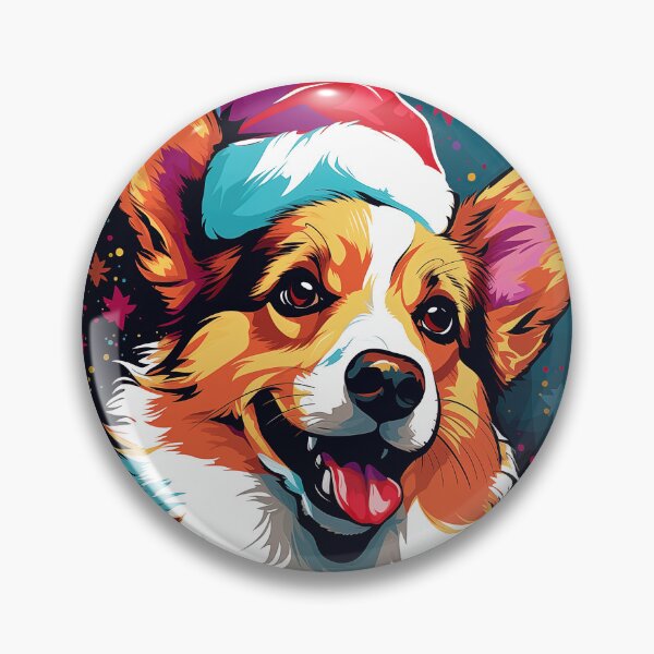 Item preview, Christmas Corgi Pop Art Style designed and sold by MCGrafxStudio.