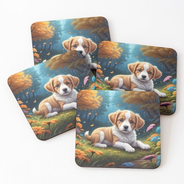 Item preview, Puppy's Paradise: Young Canine in a Meadow of Dreams designed and sold by Nick Seidel.