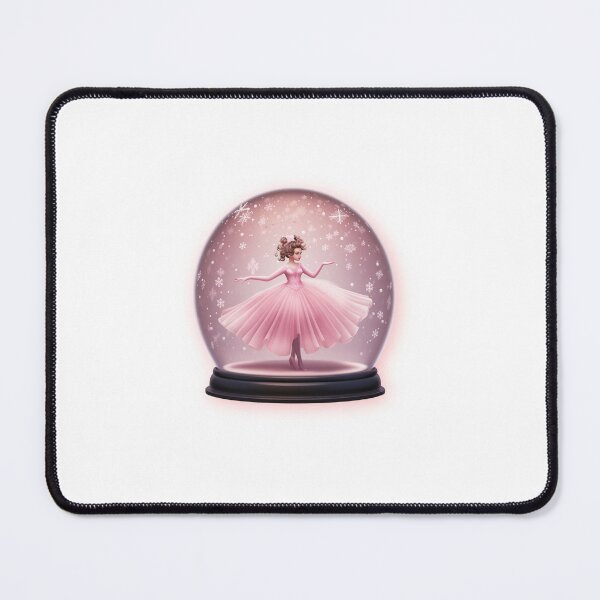 Item preview, Funny Ballerina Snow Globe, The Nutcracker Christmas Special, Christmas 2024 designed and sold by ArtByKatti.