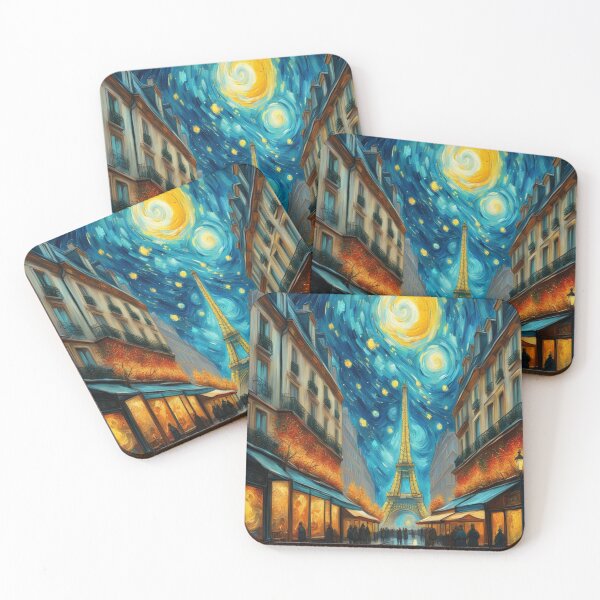 Item preview, Paris Starry Starry Night designed and sold by JackFreestone.