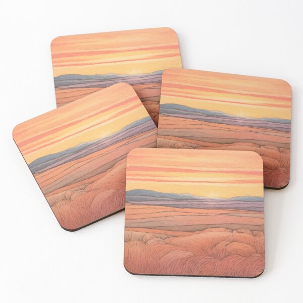 Item preview, Grassy sunset designed and sold by PricklyPeanut.