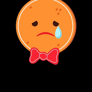 Imagen de la obra Gingerbread Man Emoticons Crying Gingerbread Emoticon Gear de DynamicDesign